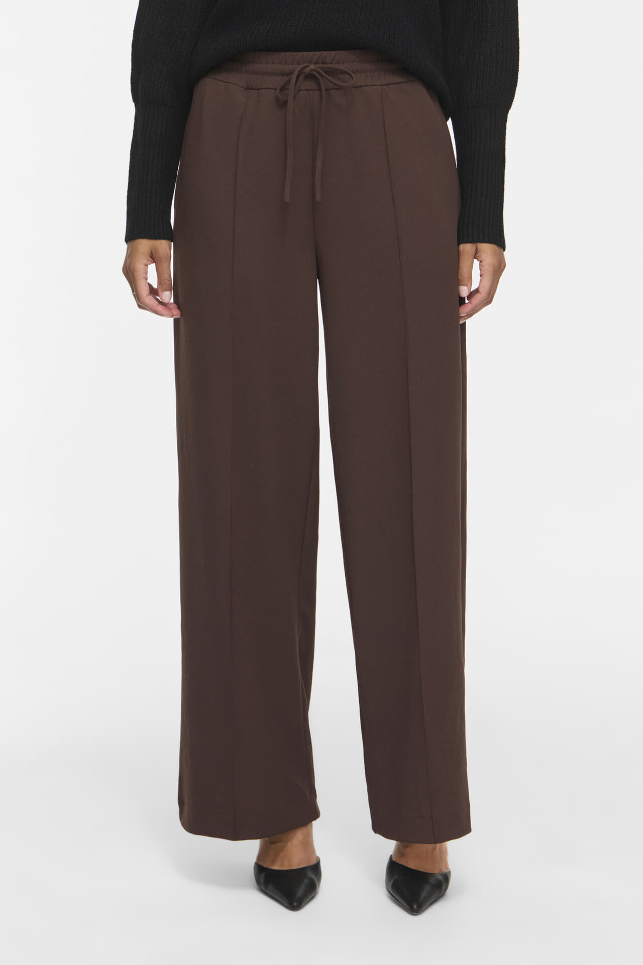 Vila Pantalon Clua HW Wide Bruin