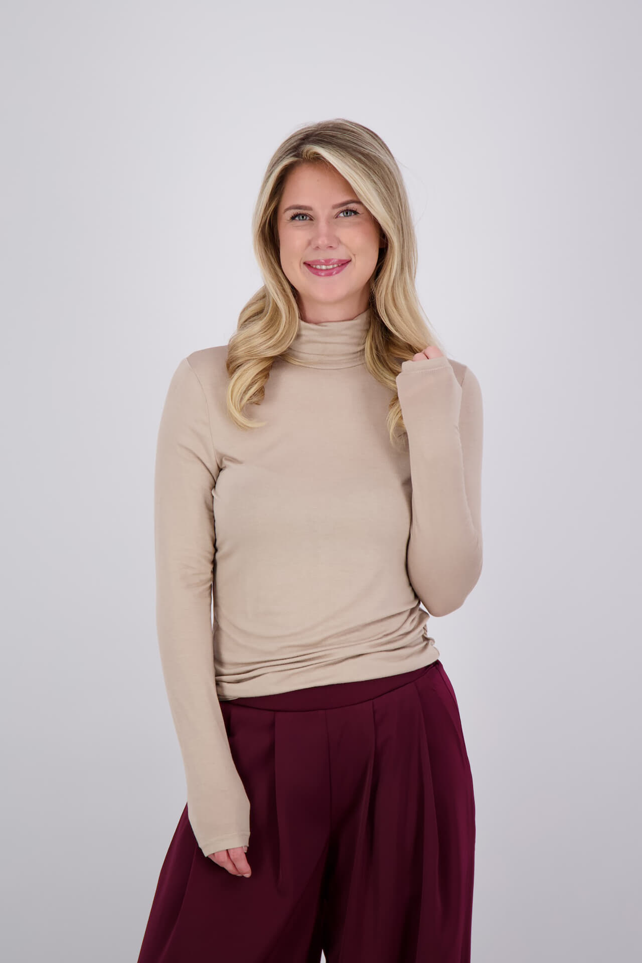 Vive La Femme Top Dide Beige