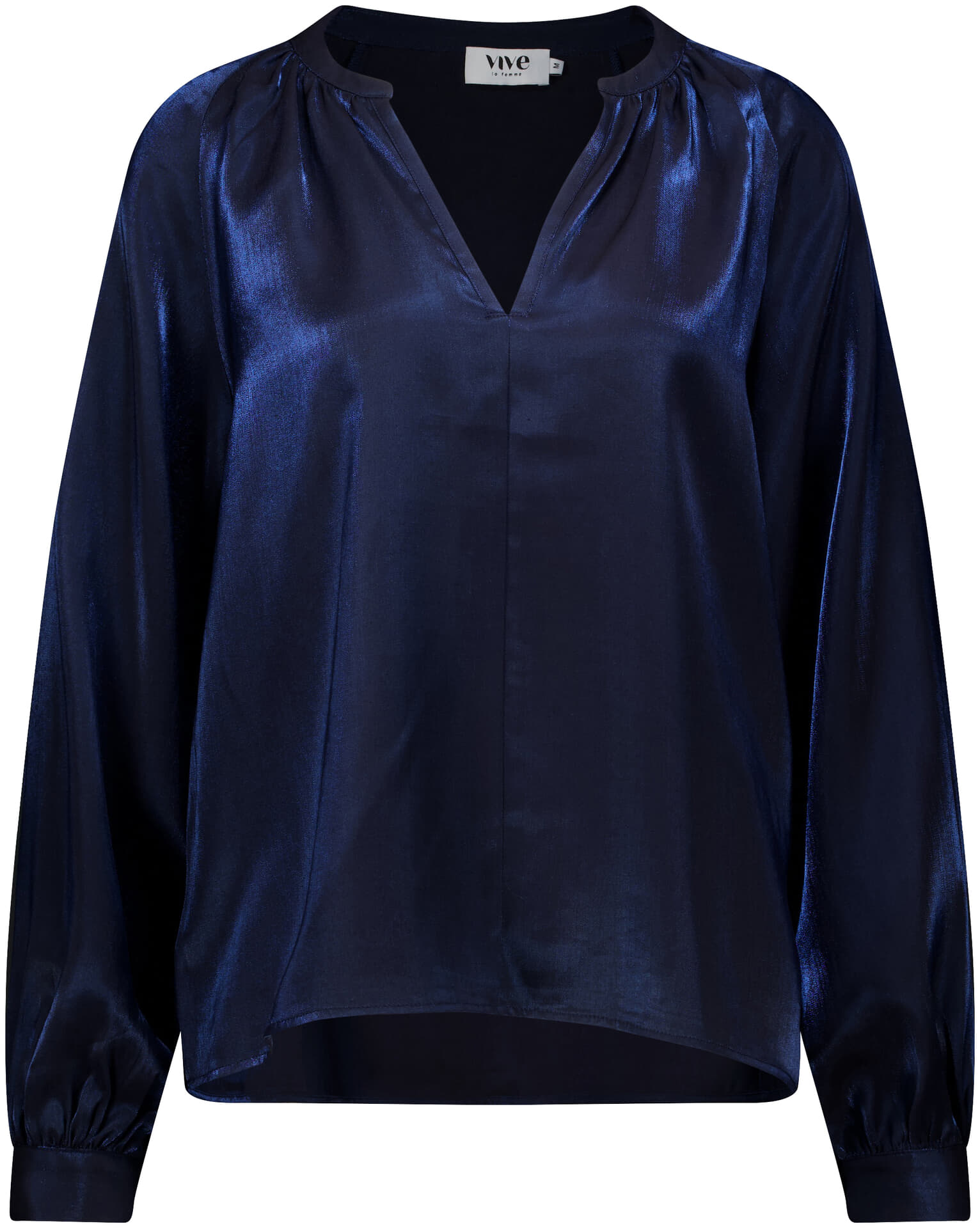 Vive La Femme Blouse Didie Blauw