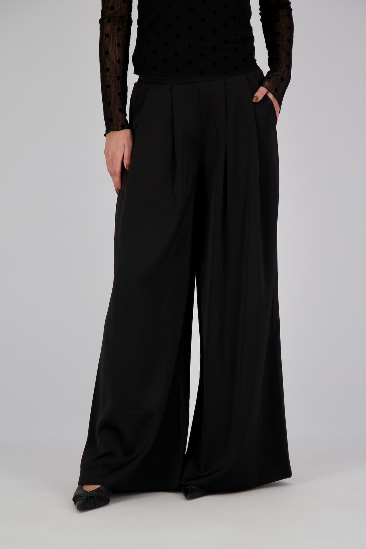 Vive La Femme Broek Daphne Zwart