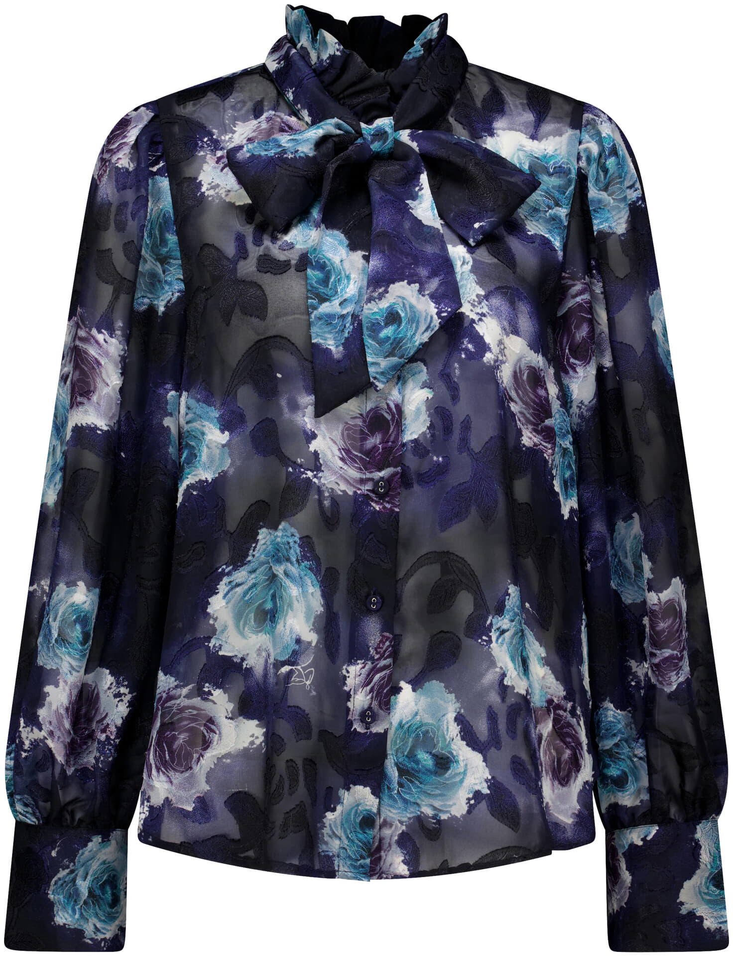 Vive La Femme Blouse Dina Blauw