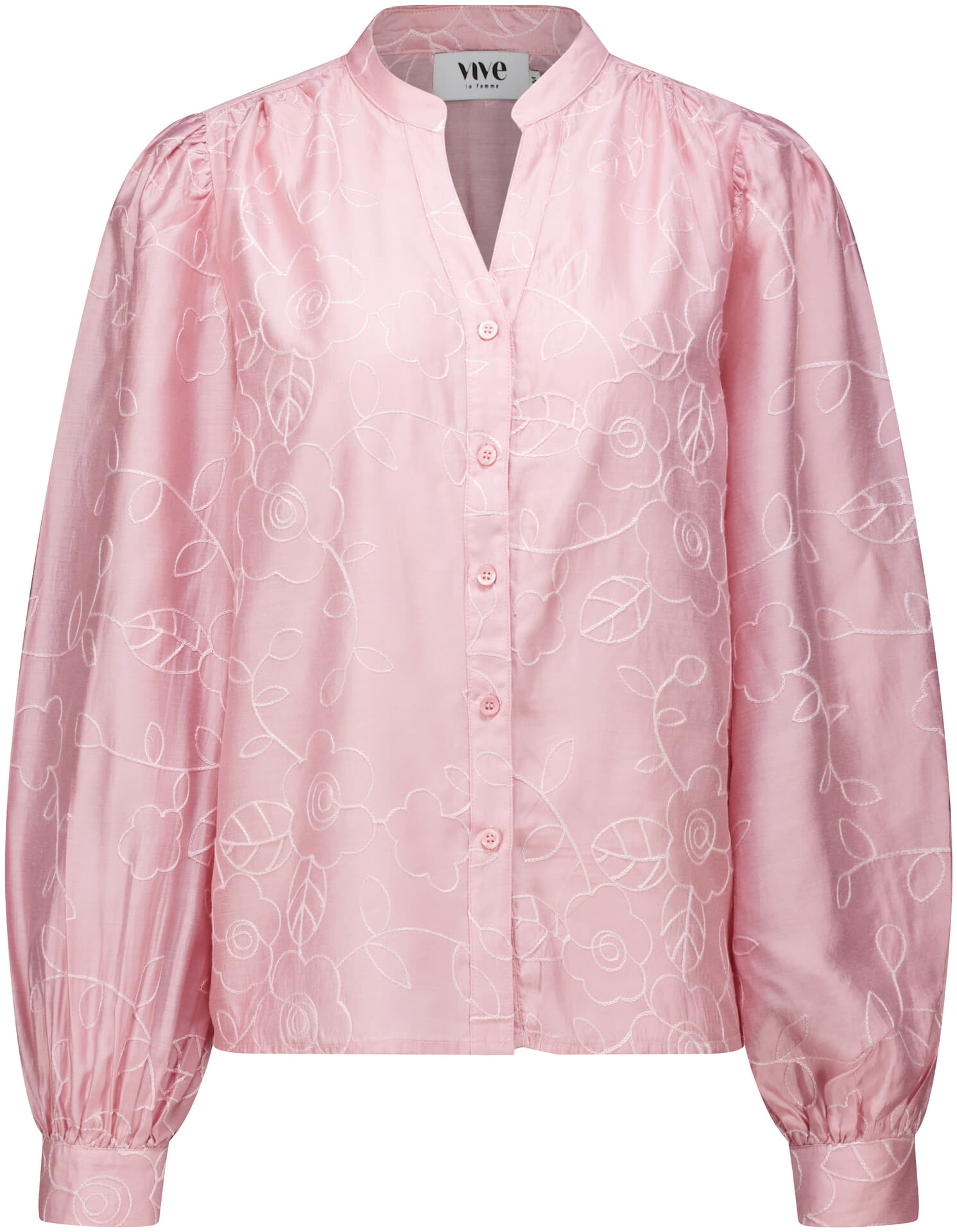 Vive La Femme Blouse Doutzen Roze