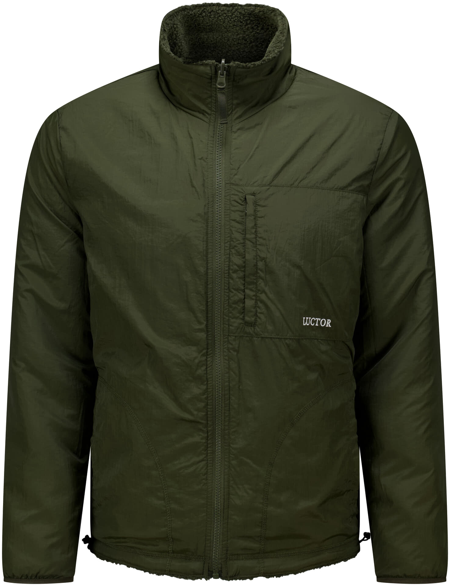 Luctor Teddyjacket  Reversible  Pablo  Groen