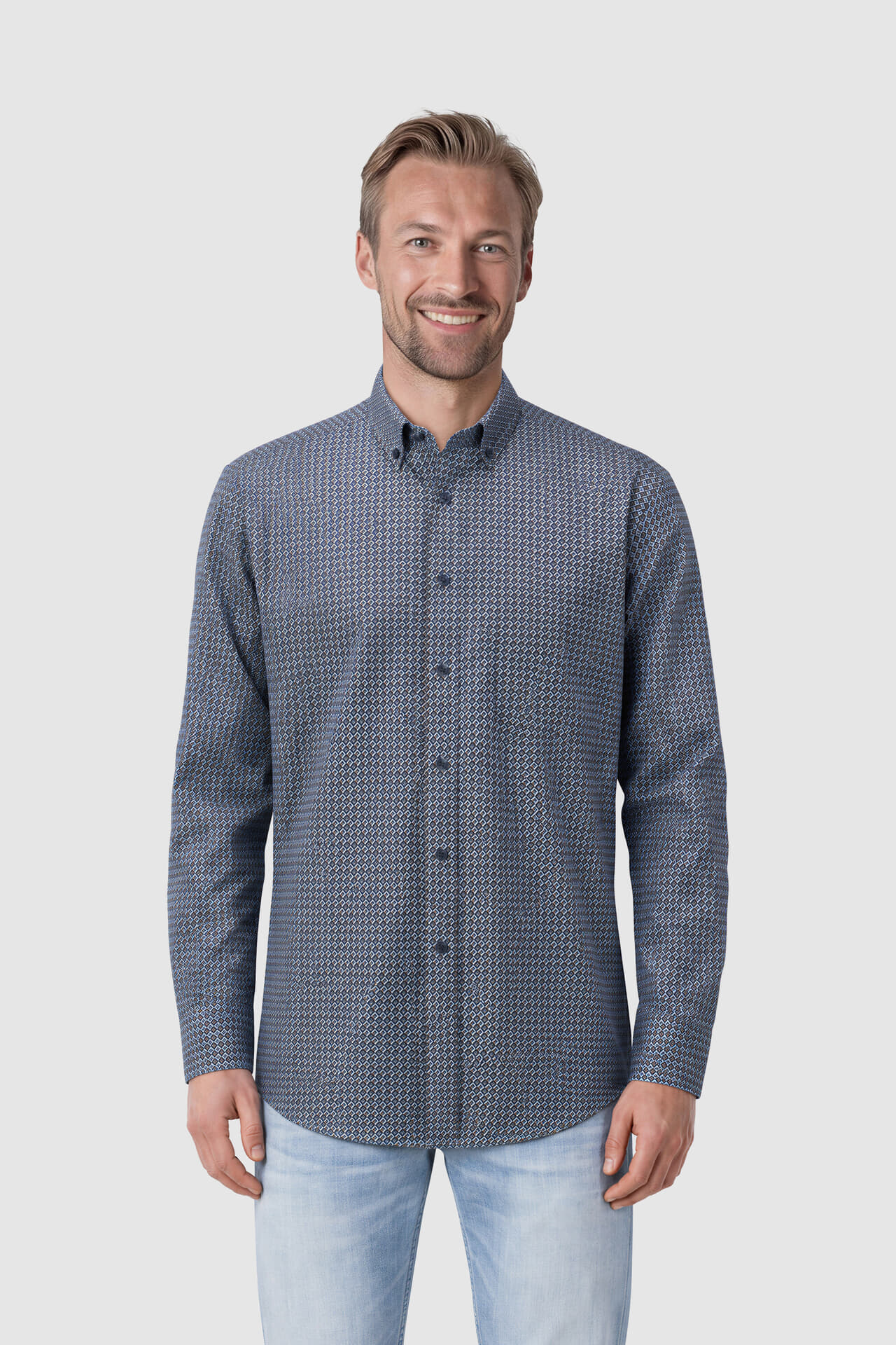 Bomont Overhemd Vito Blauw