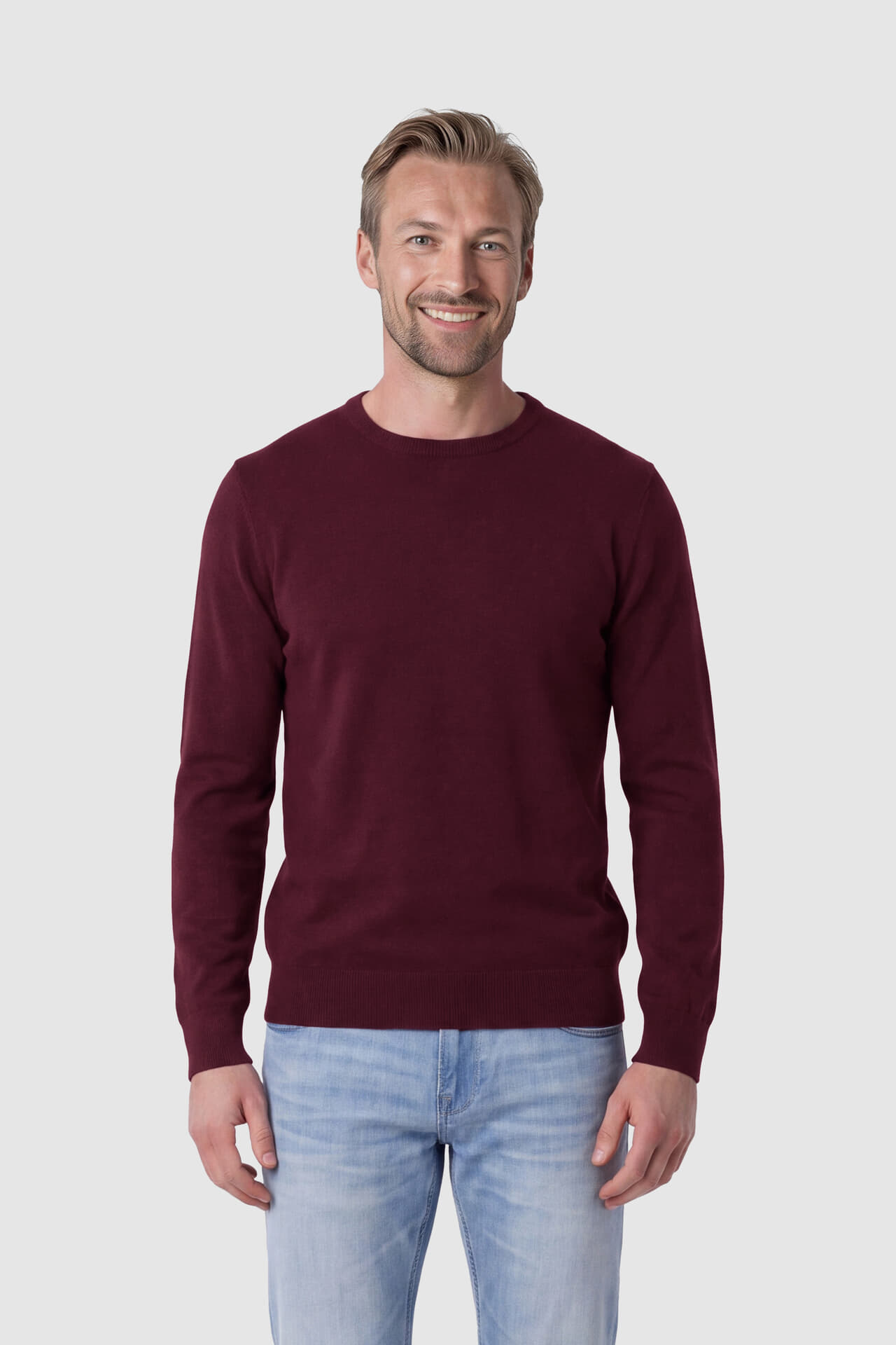 Bomont Trui Vince Bordeaux Rood