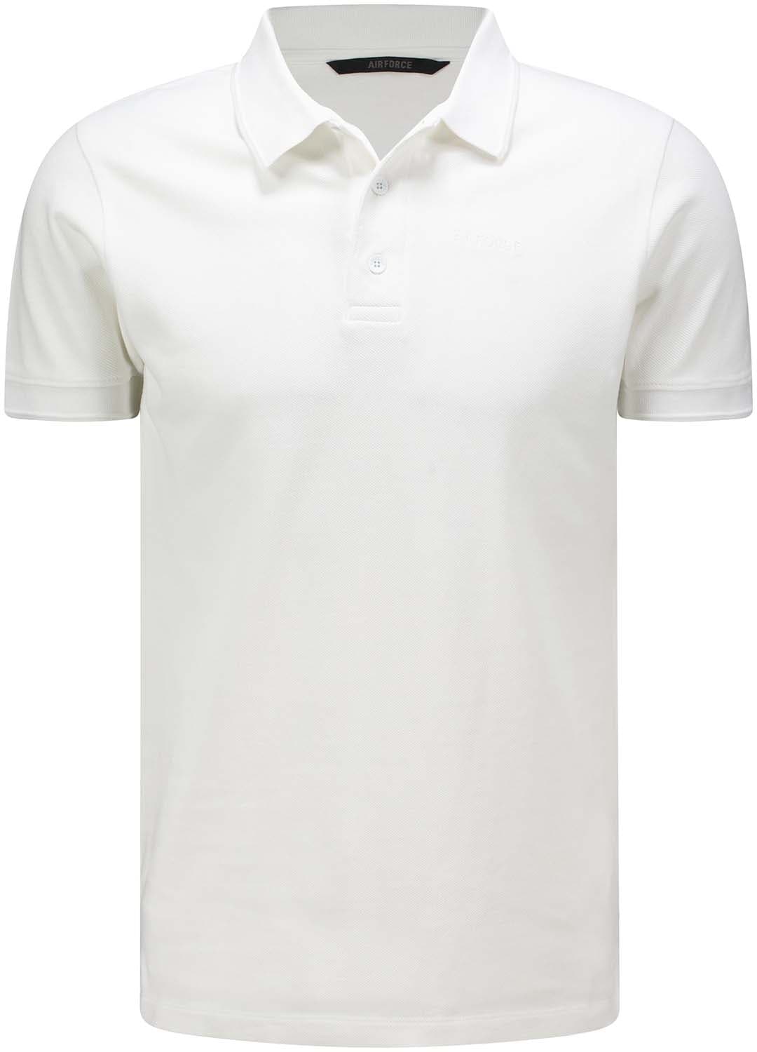 Airforce Polo Garment Dyed Wit