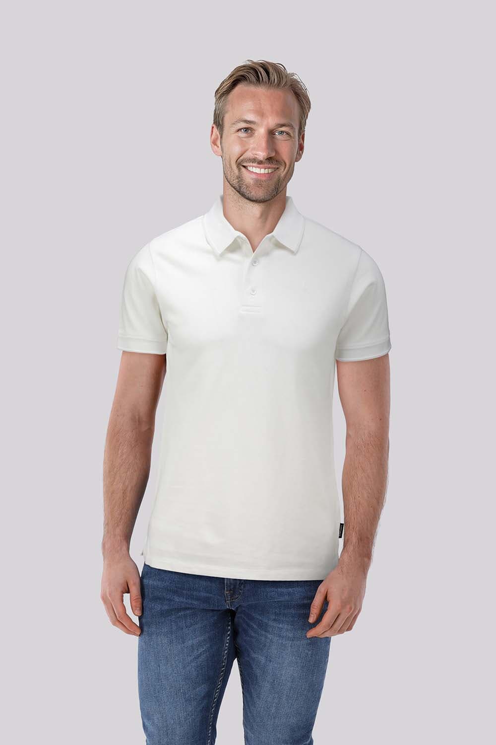 Airforce Polo Garment Dyed Wit