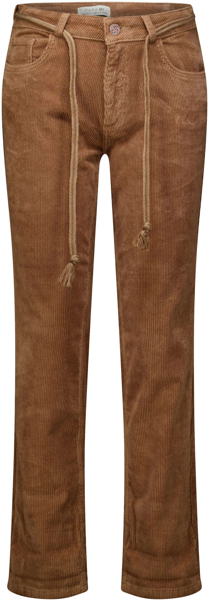 Para Mi Broek Bobby Vintage Corduroy Camel