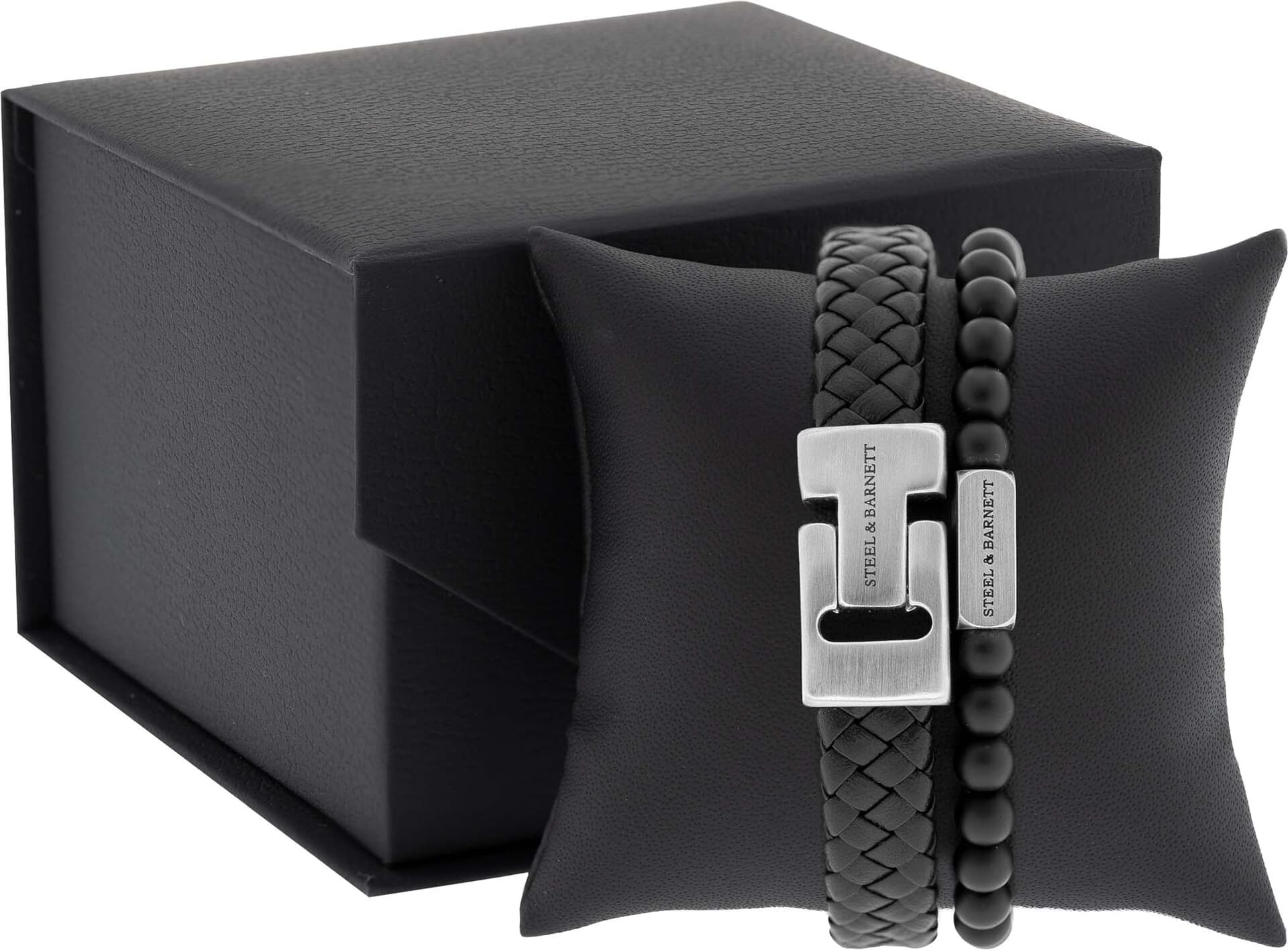 Steel & Barnett Armbanden Giftset Zwart