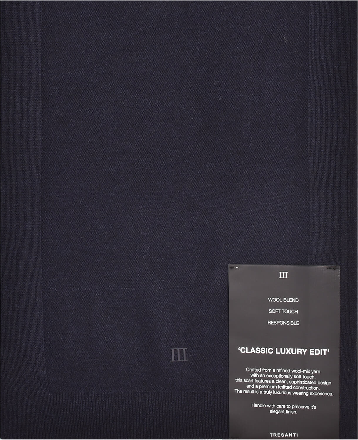 Tresanti Sjaal Jimmy Luxury Navy
