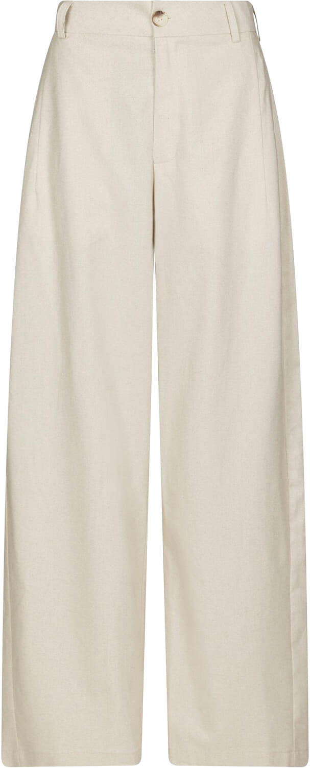 Neo Noir Broek Essiall Linnen Crème