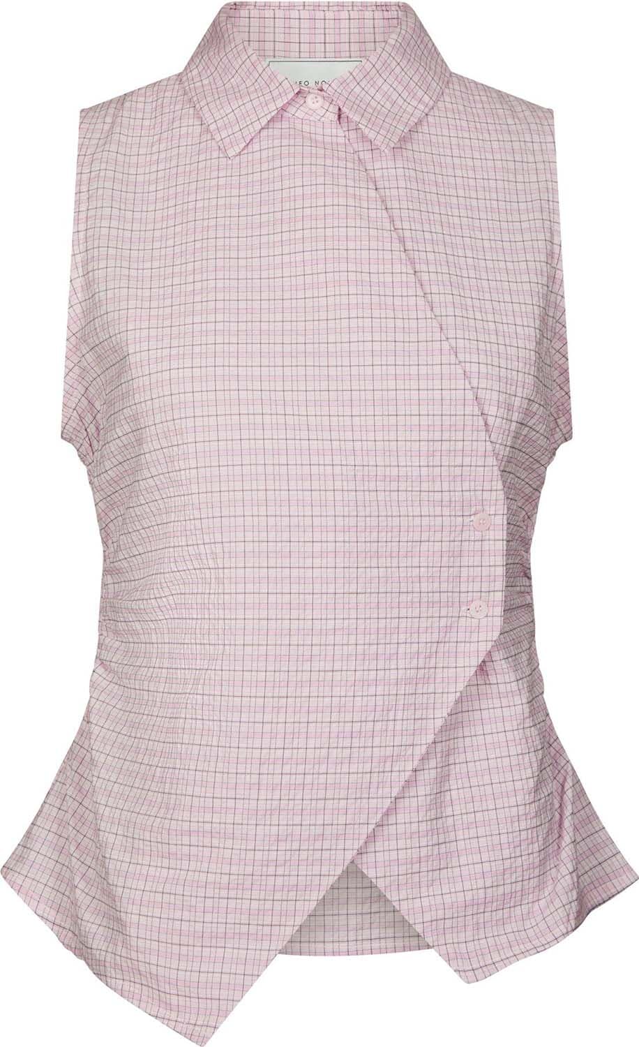 Neo Noir Top Celest Check Roze