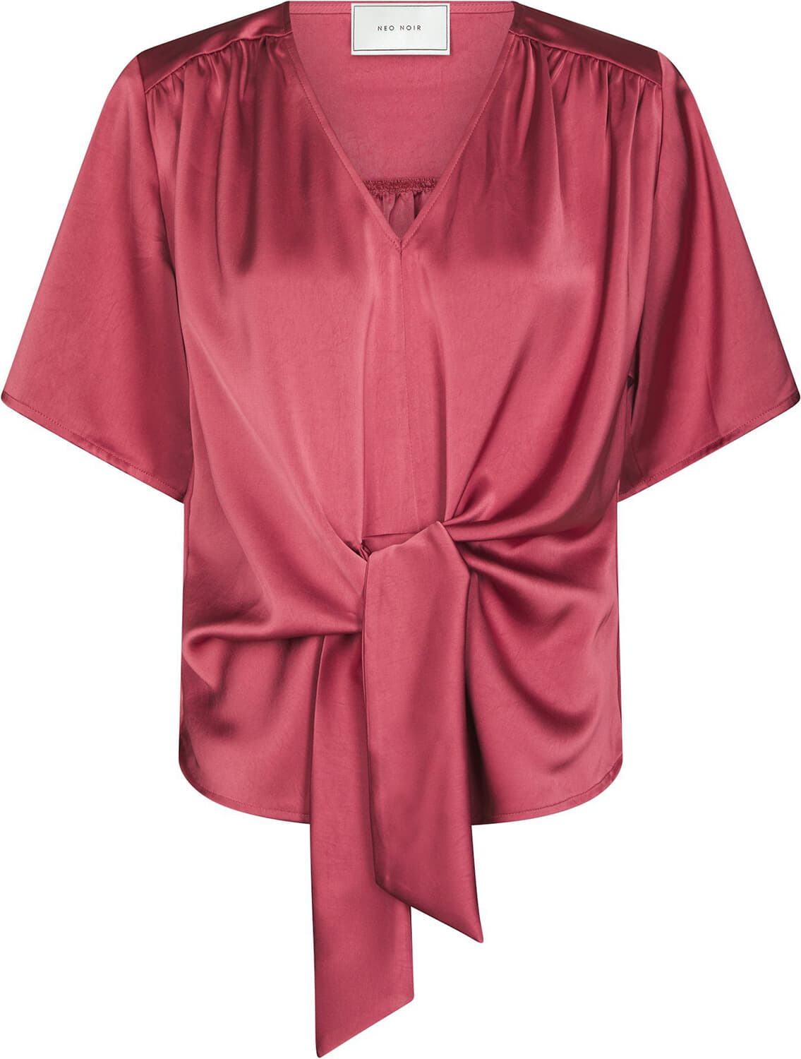 Neo Noir Blouse Casadia heavy sateen Roze