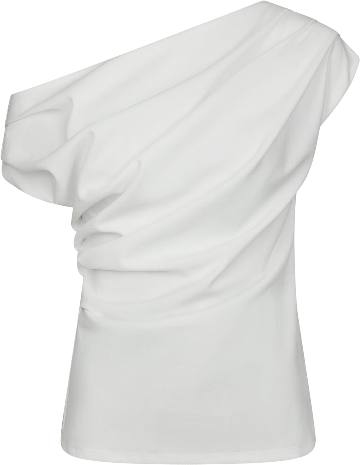 Neo Noir Top Mabelle Drapy Wit