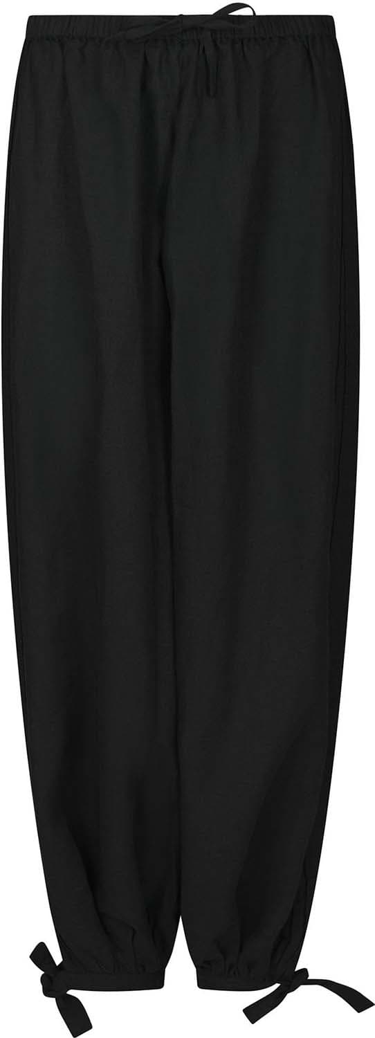 Neo Noir Broek Roxane Balloon Linnen Zwart