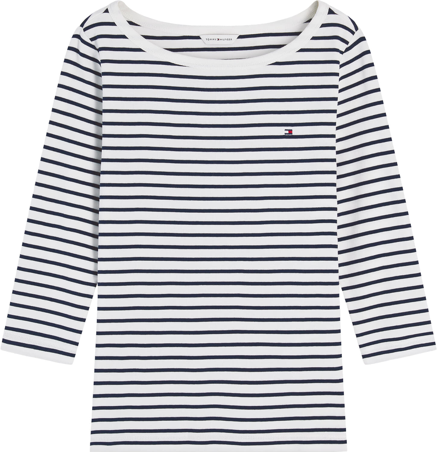 Tommy Hilfiger Shirt Cody Boarneck Blauw