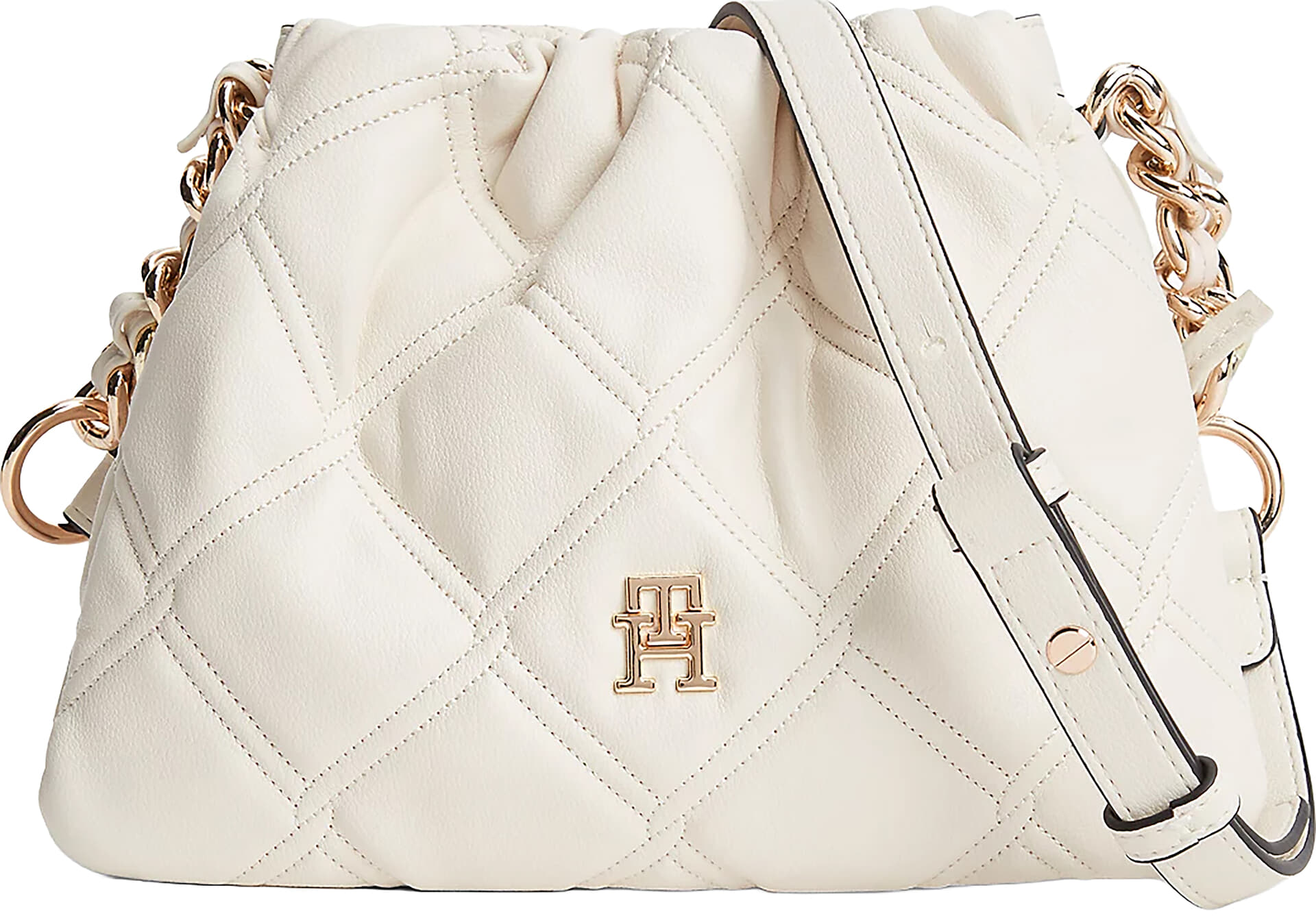 Tommy Hilfiger Tas mini cross over Off White