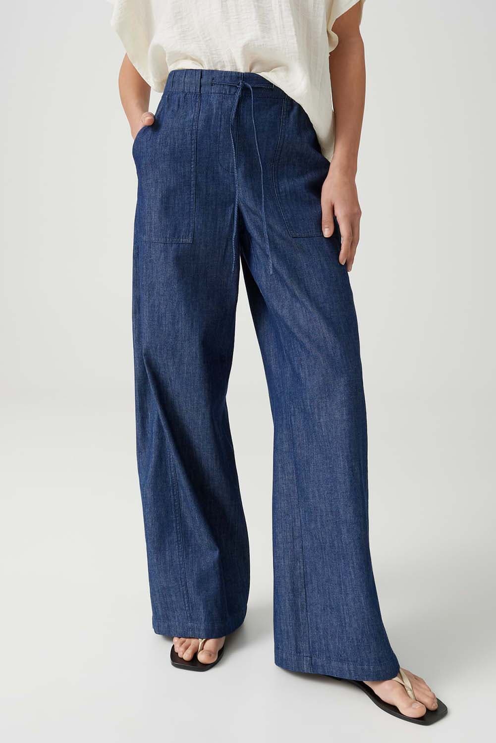 Opus Broek Melane line Jeans