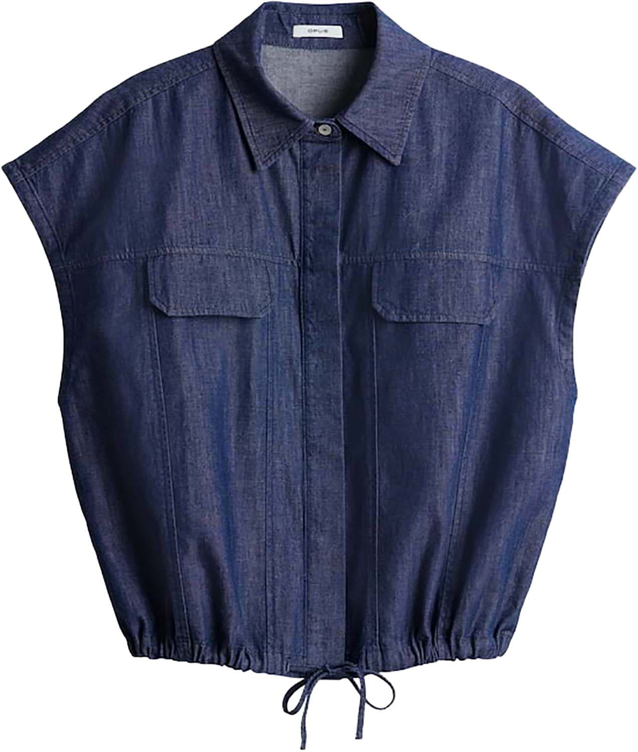 Opus Blouse Fulisma Chambray denimlook  Jeans