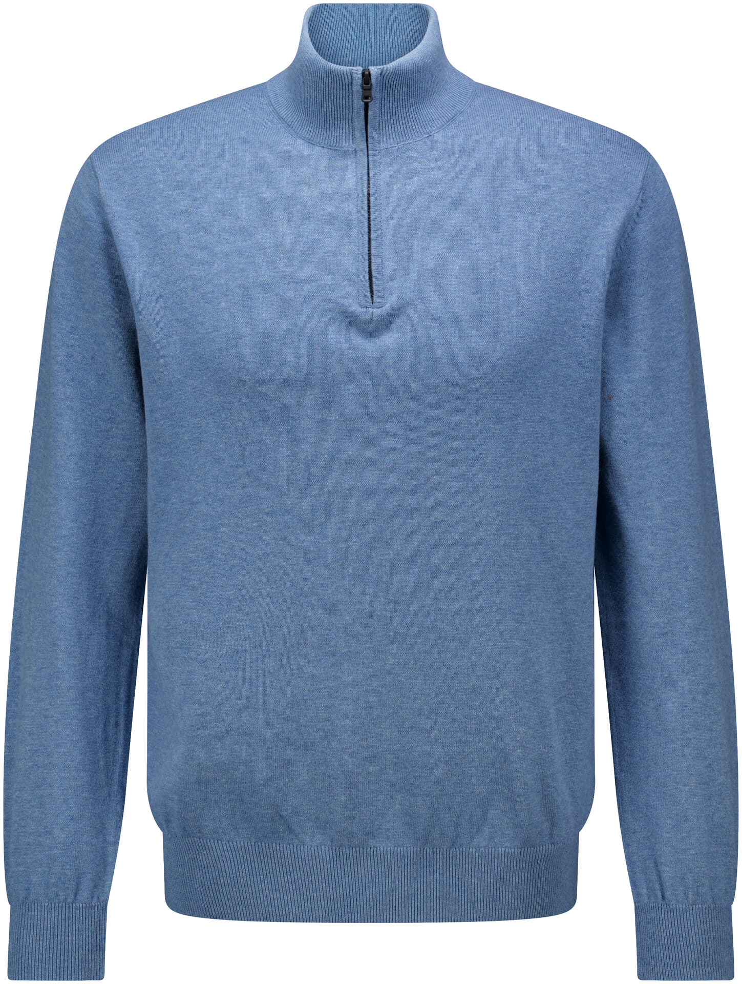 Bomont Trui Tygo half zip Blauw