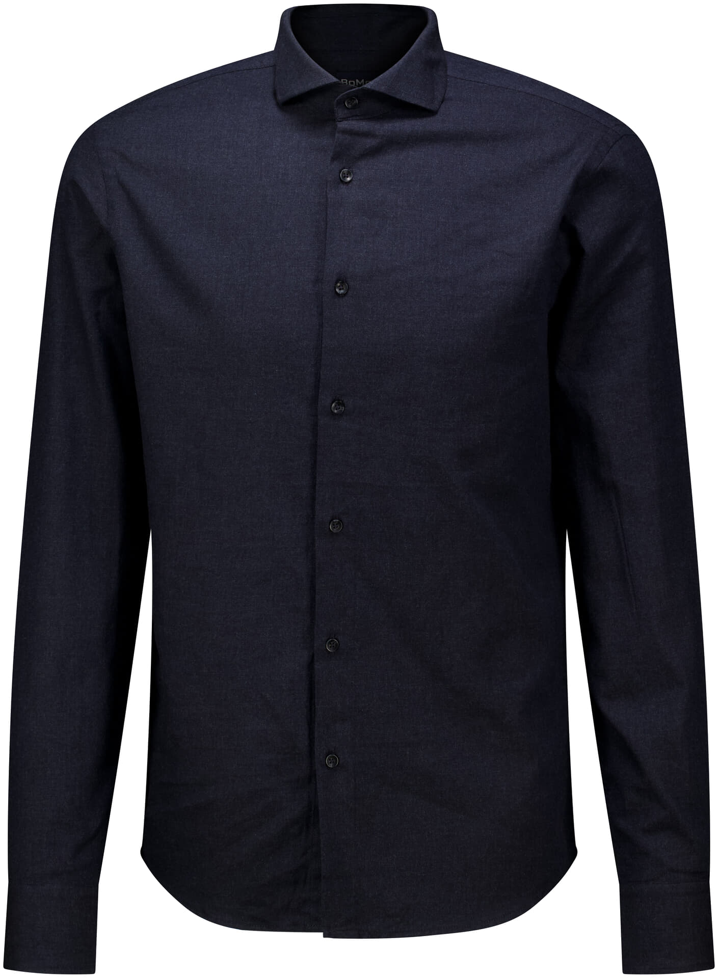 Bomont Overhemd Timo Brushed Twill Navy