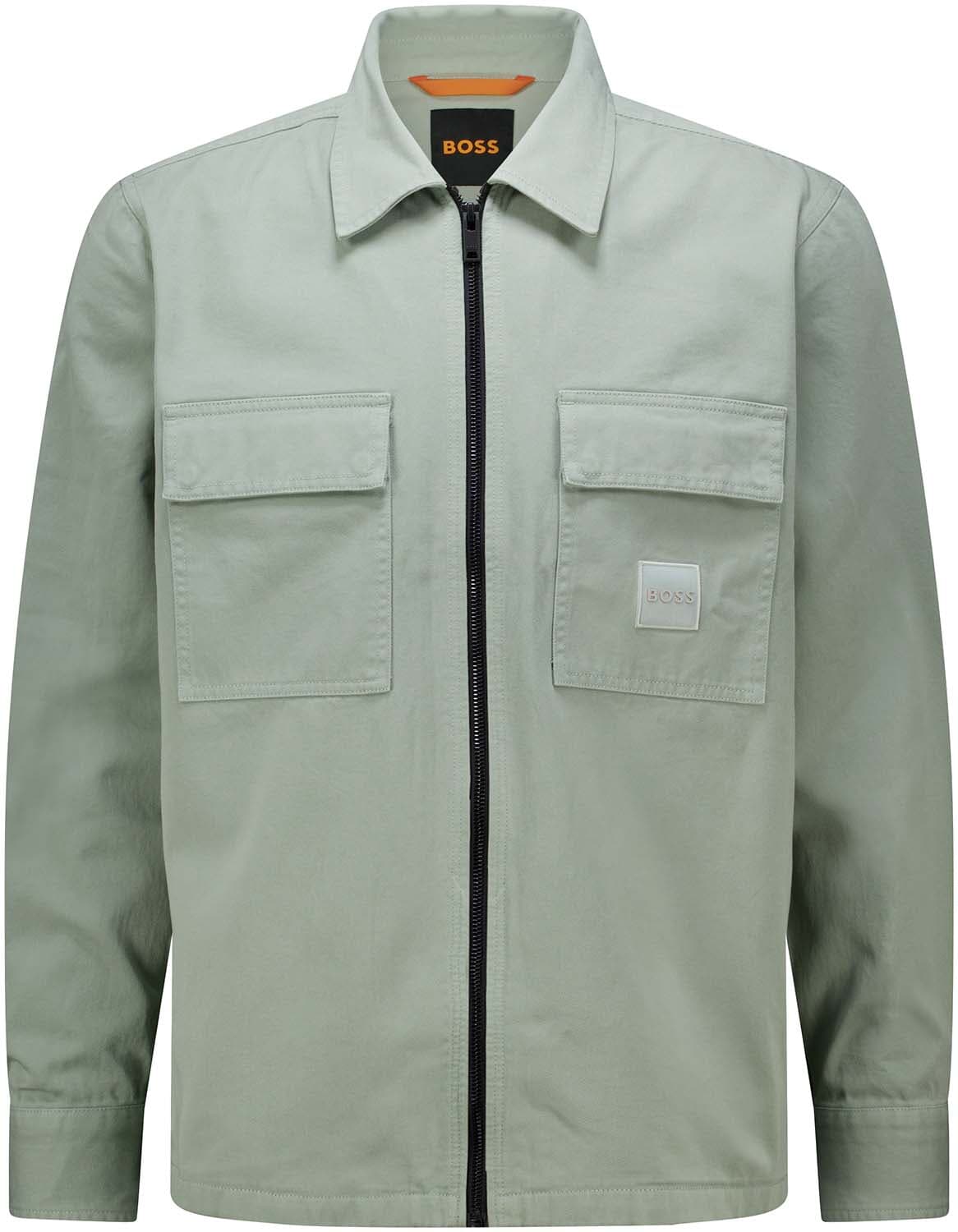 Boss Orange Jas Lovel - Zip Groen