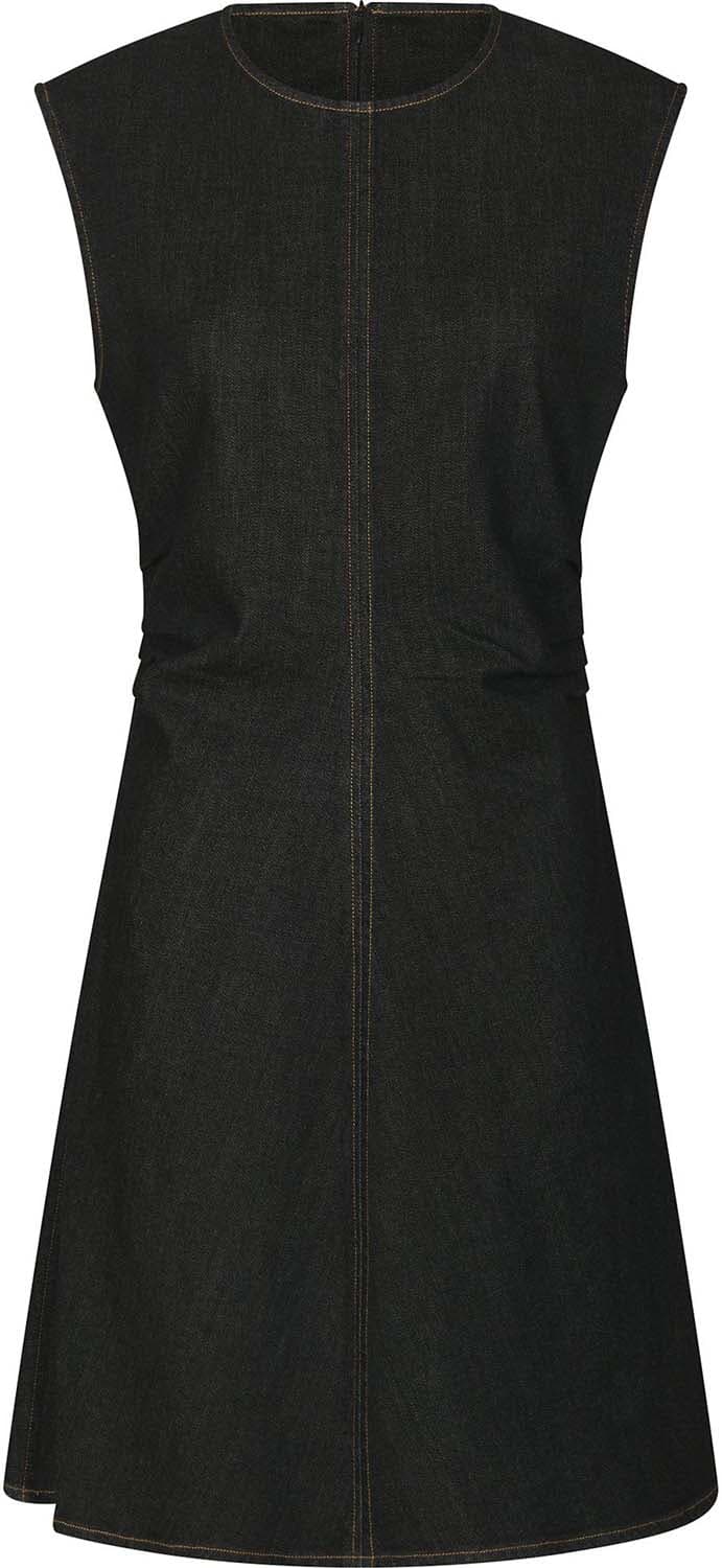 Neo Noir Jurk Jubi Denim Blauw