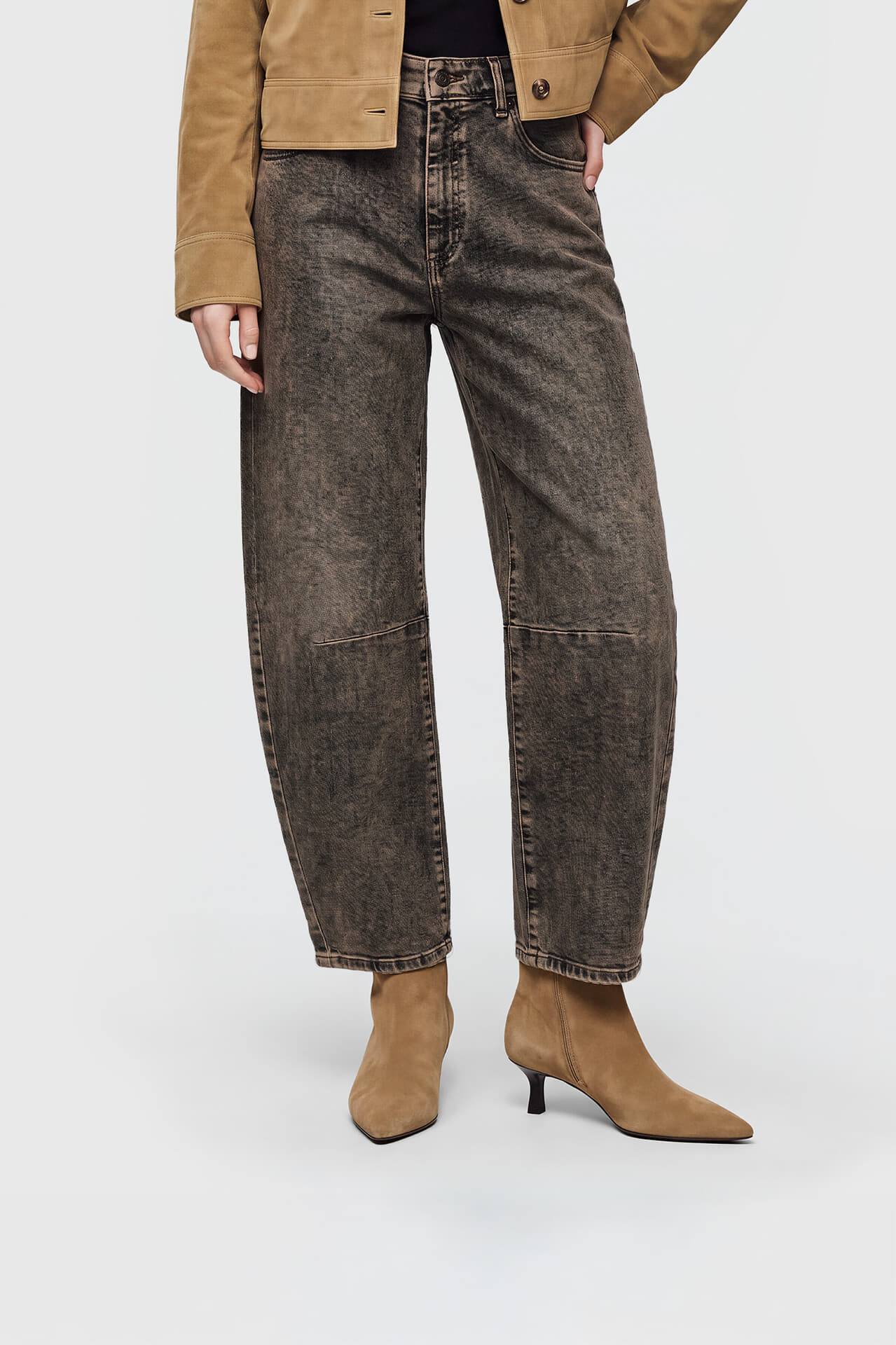 Mac Jeans Jeans Dakota Barrel Bruin