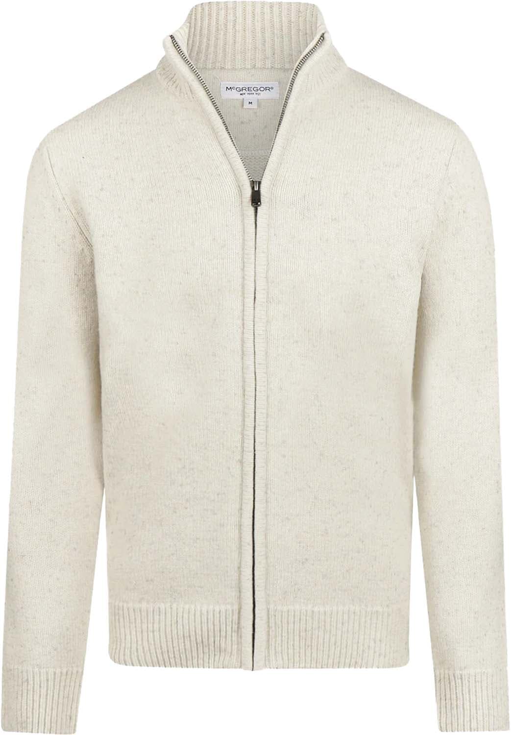 McGregor Trui Fisherman Cardigan Crème