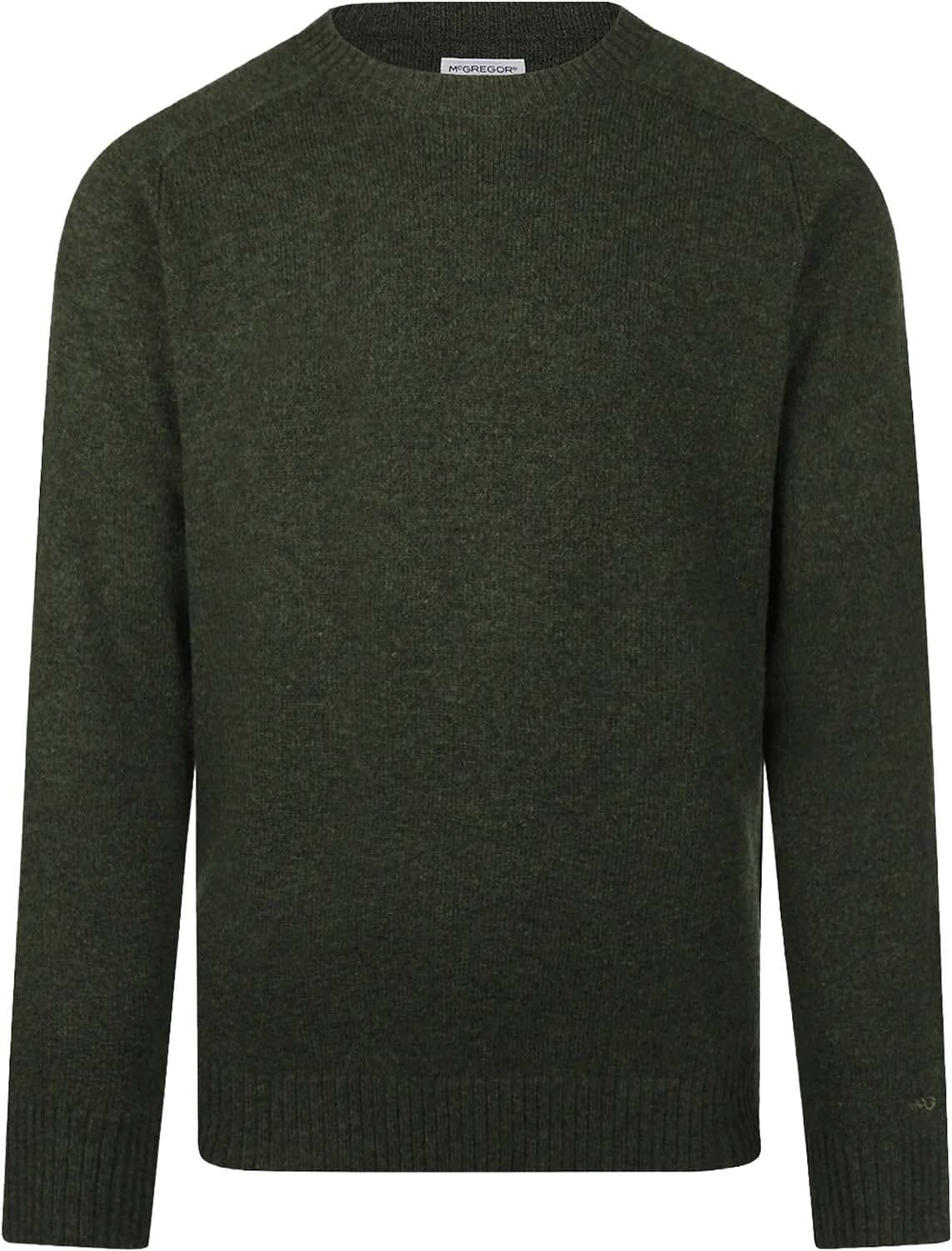 Trui Lambswool Crew Neck Army