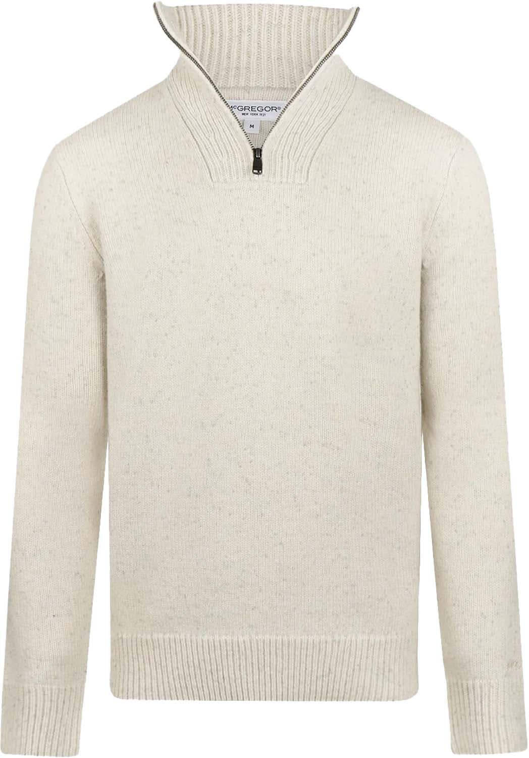Trui Mock Fisherman Crème