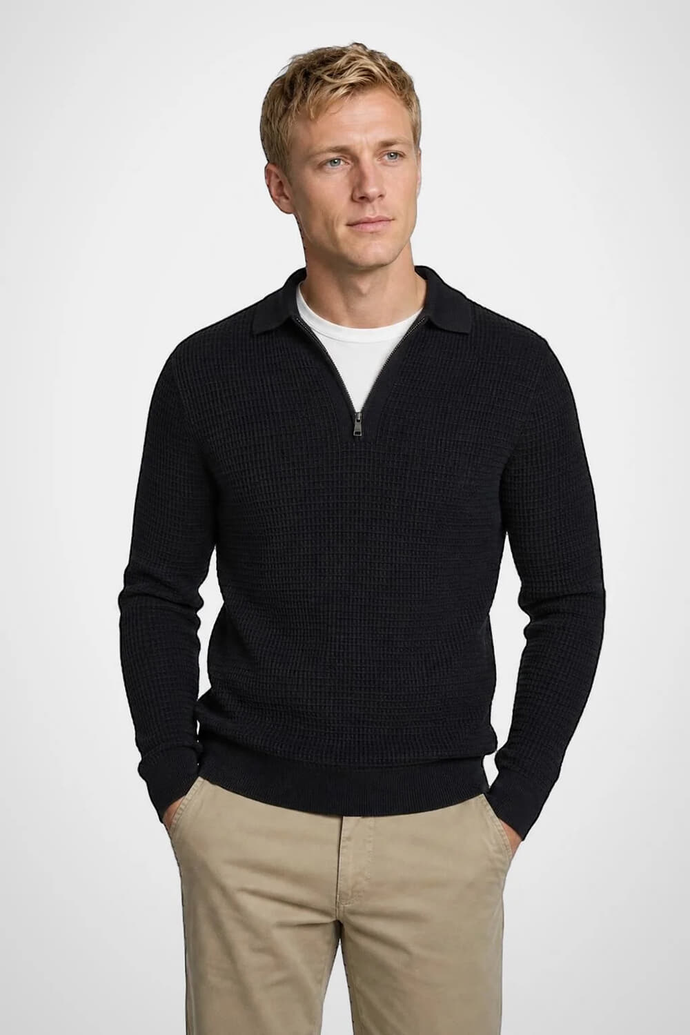 McGregor structured polo Navy