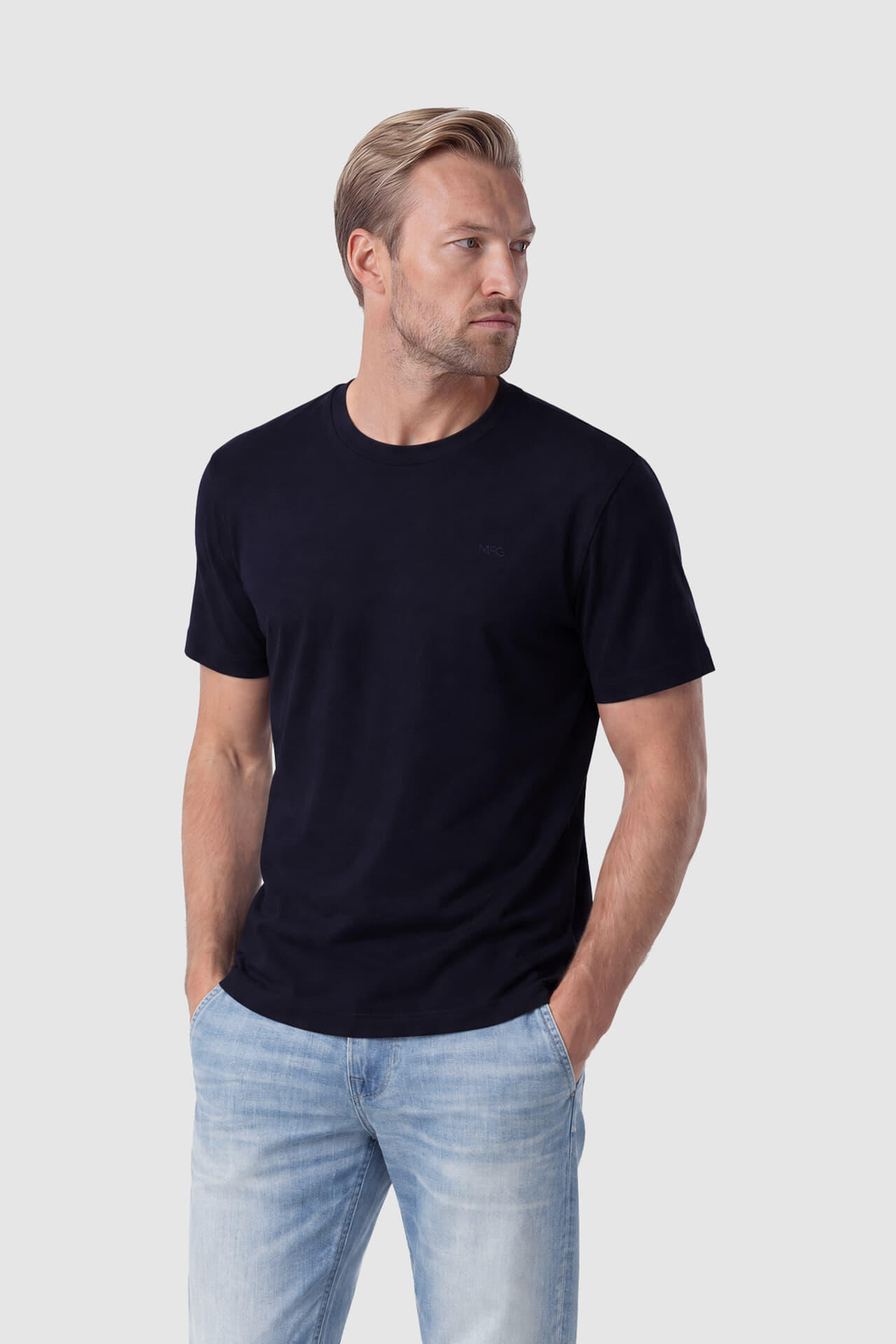 McGregor T-shirt interlock Navy