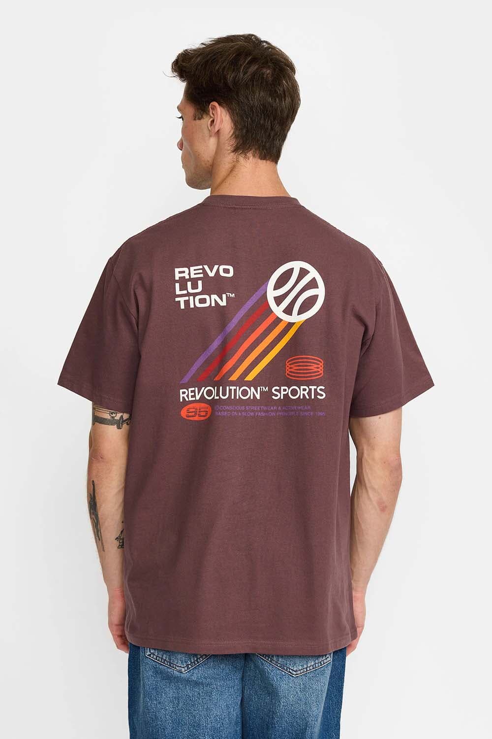 Revolution T-Shirt Loose Fit Paars