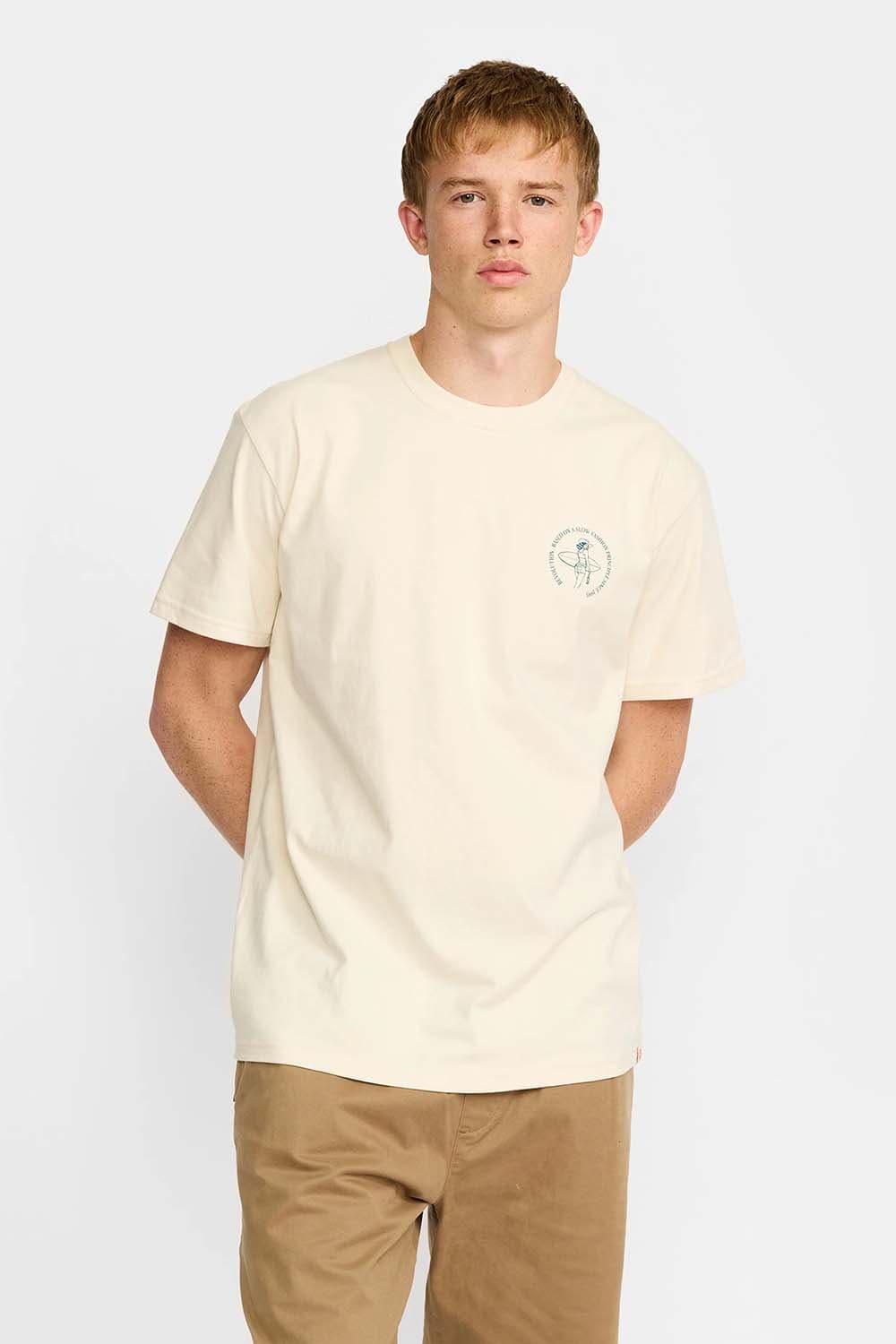 Revolution T-Shirt Loose Fit Off White