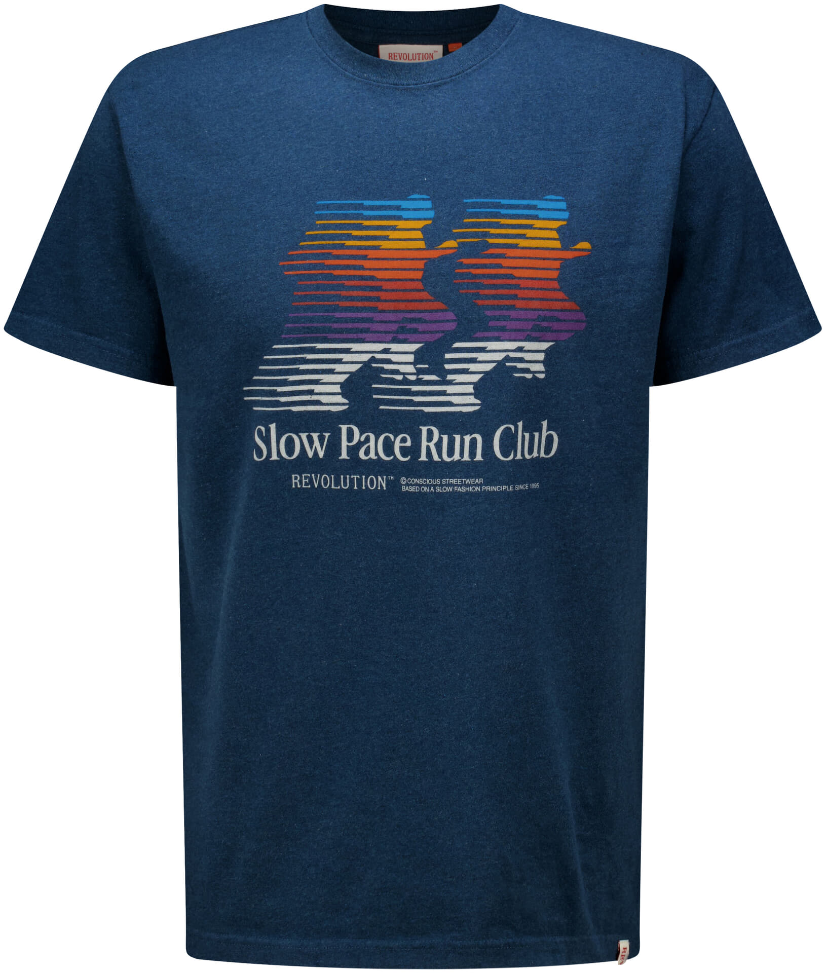 Revolution T-Shirt Loose Fit Blauw