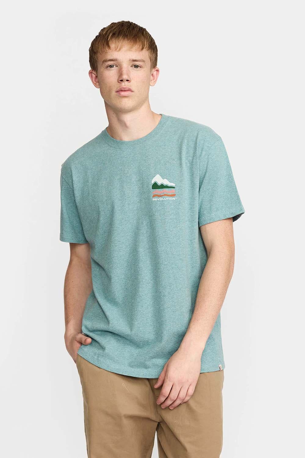 Revolution T-Shirt Loose Fit Groen