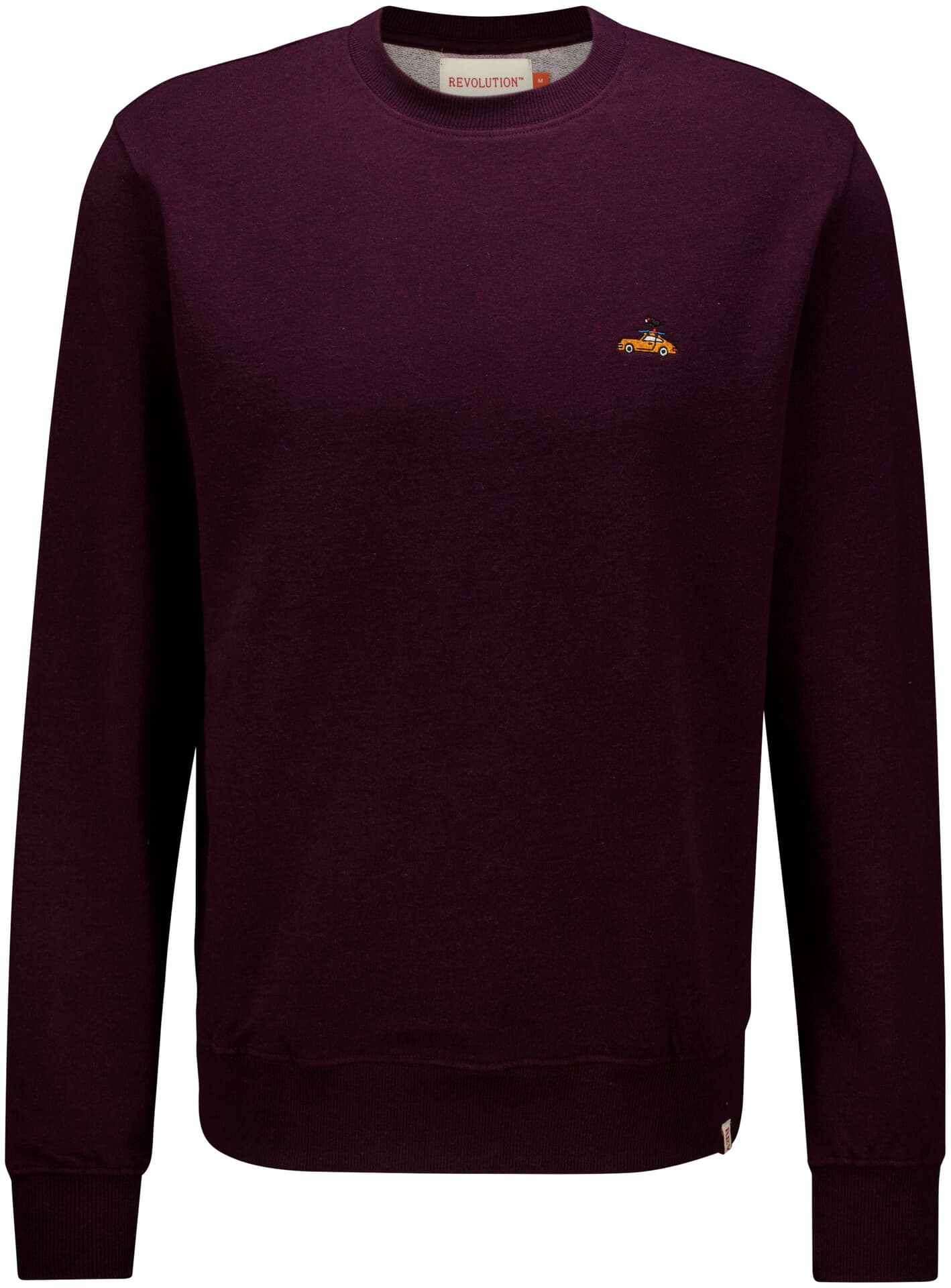 Revolution Sweater crewneck Ski Bordeaux Rood