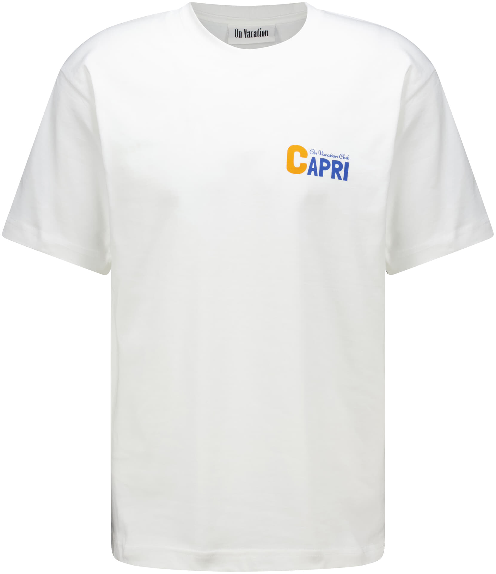 On Vacation T-shirt Wit