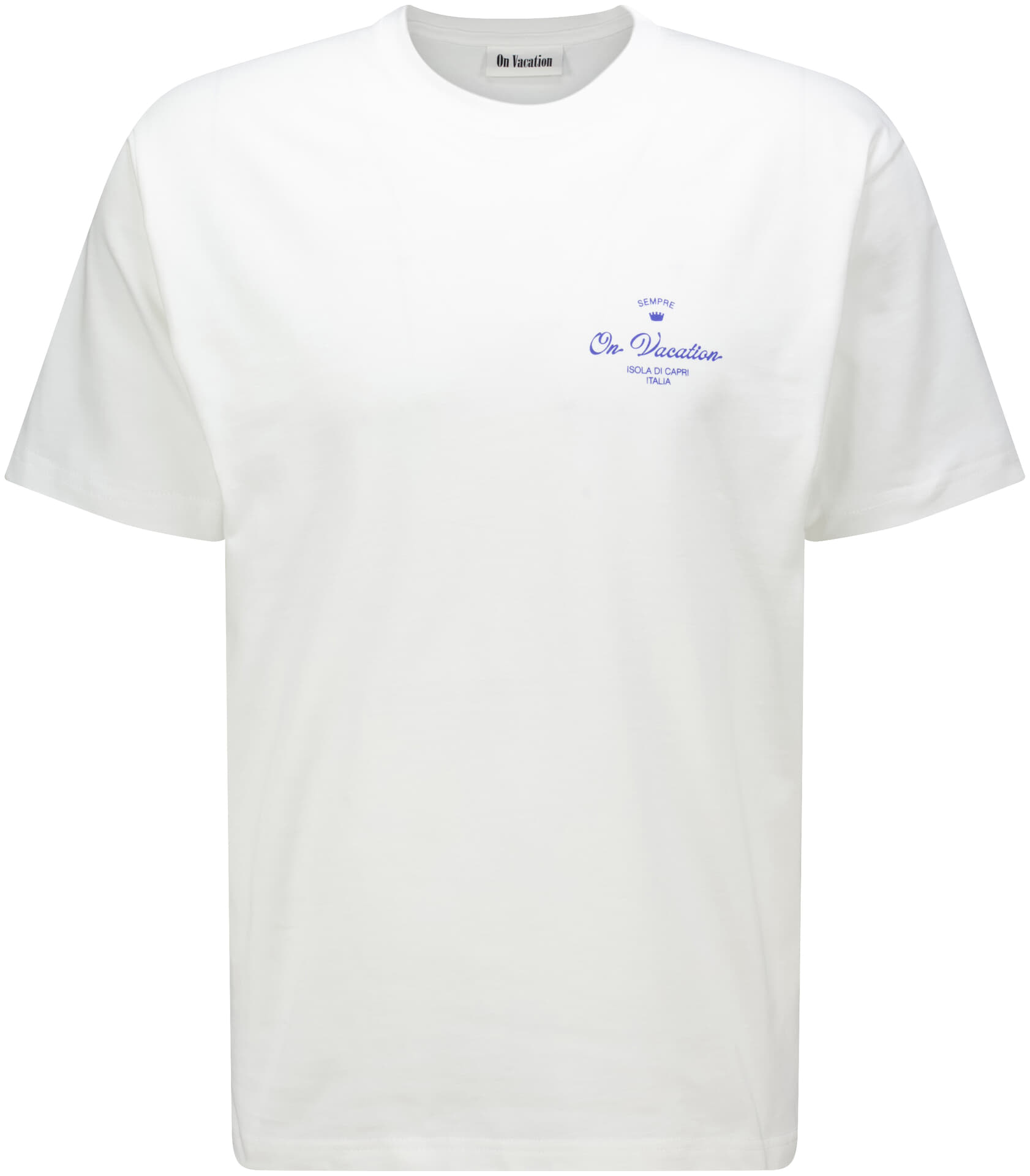 On Vacation T-shirt Wit