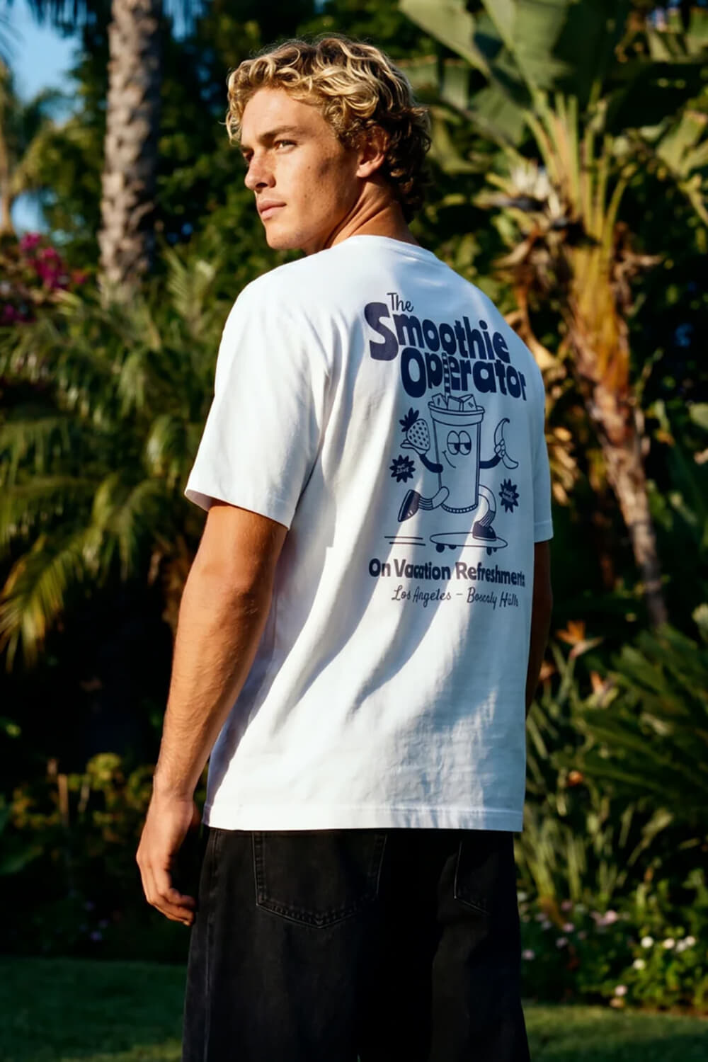 On Vacation T-shirt Wit