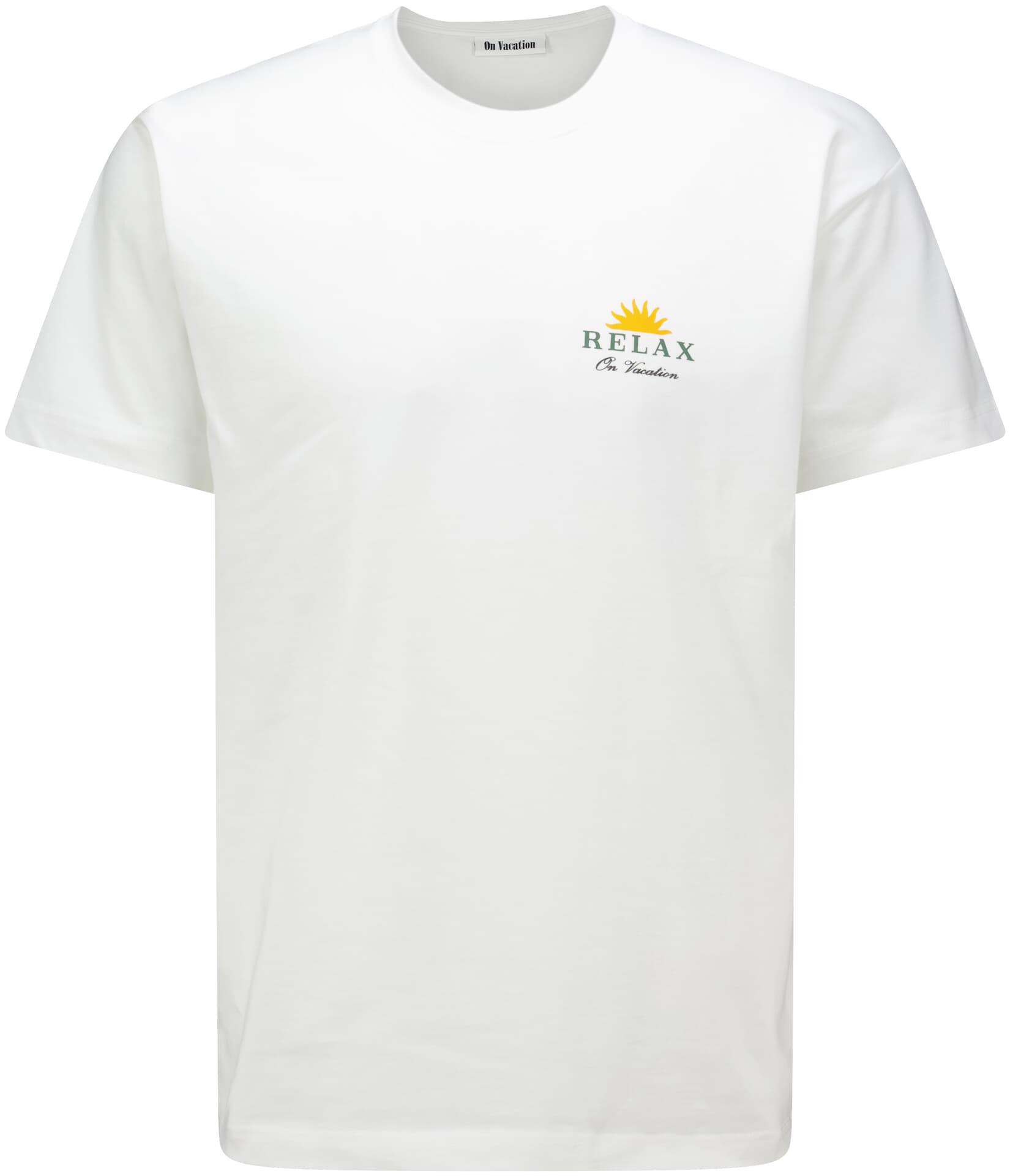 On Vacation T-shirt Wit