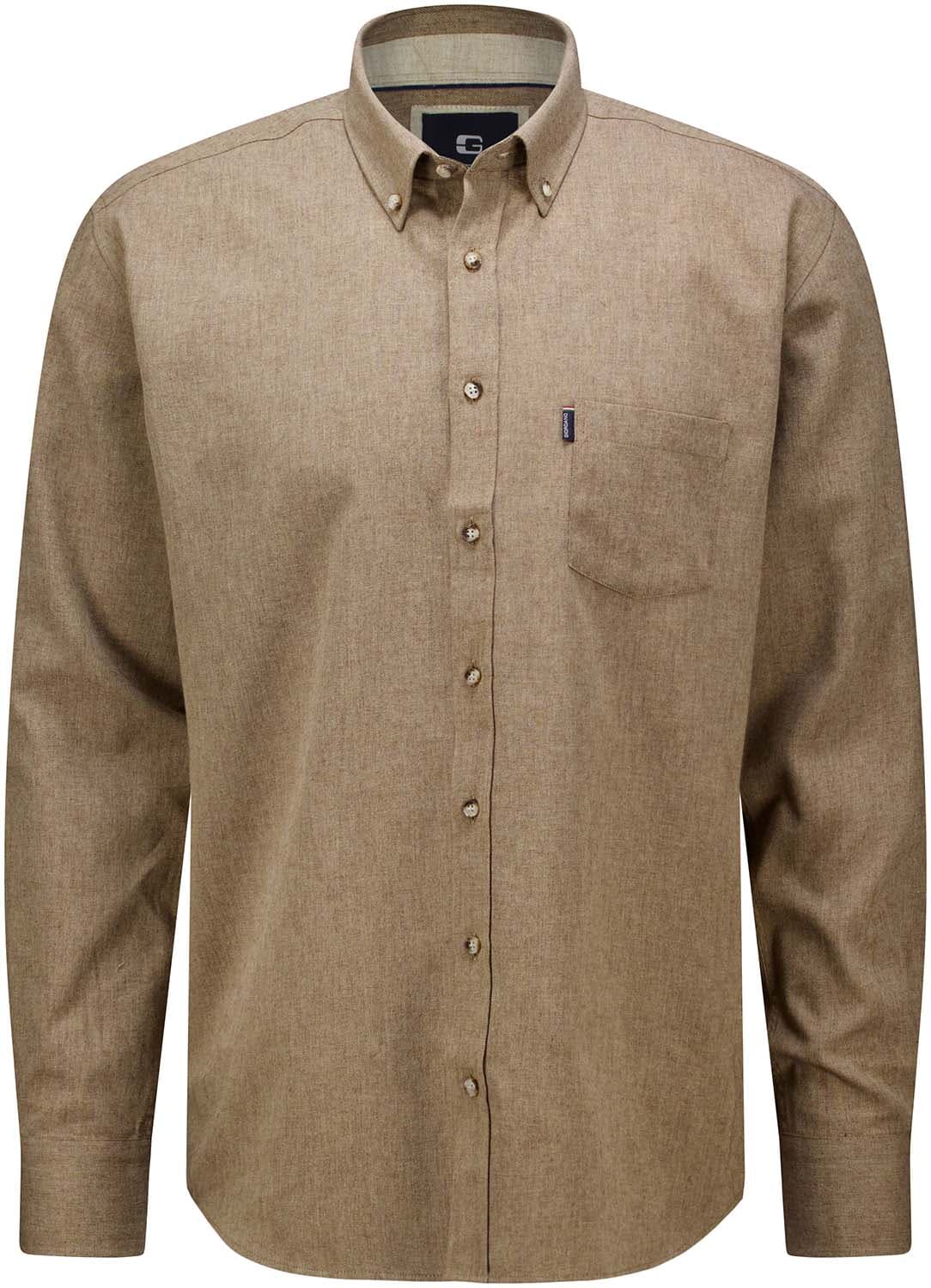 Giordano Overhemd Dino  Camel