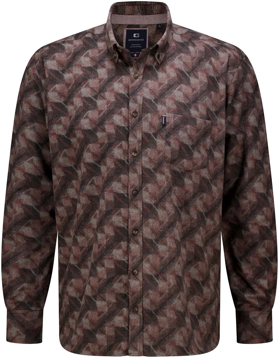 Giordano Overhemd Dino  Rood
