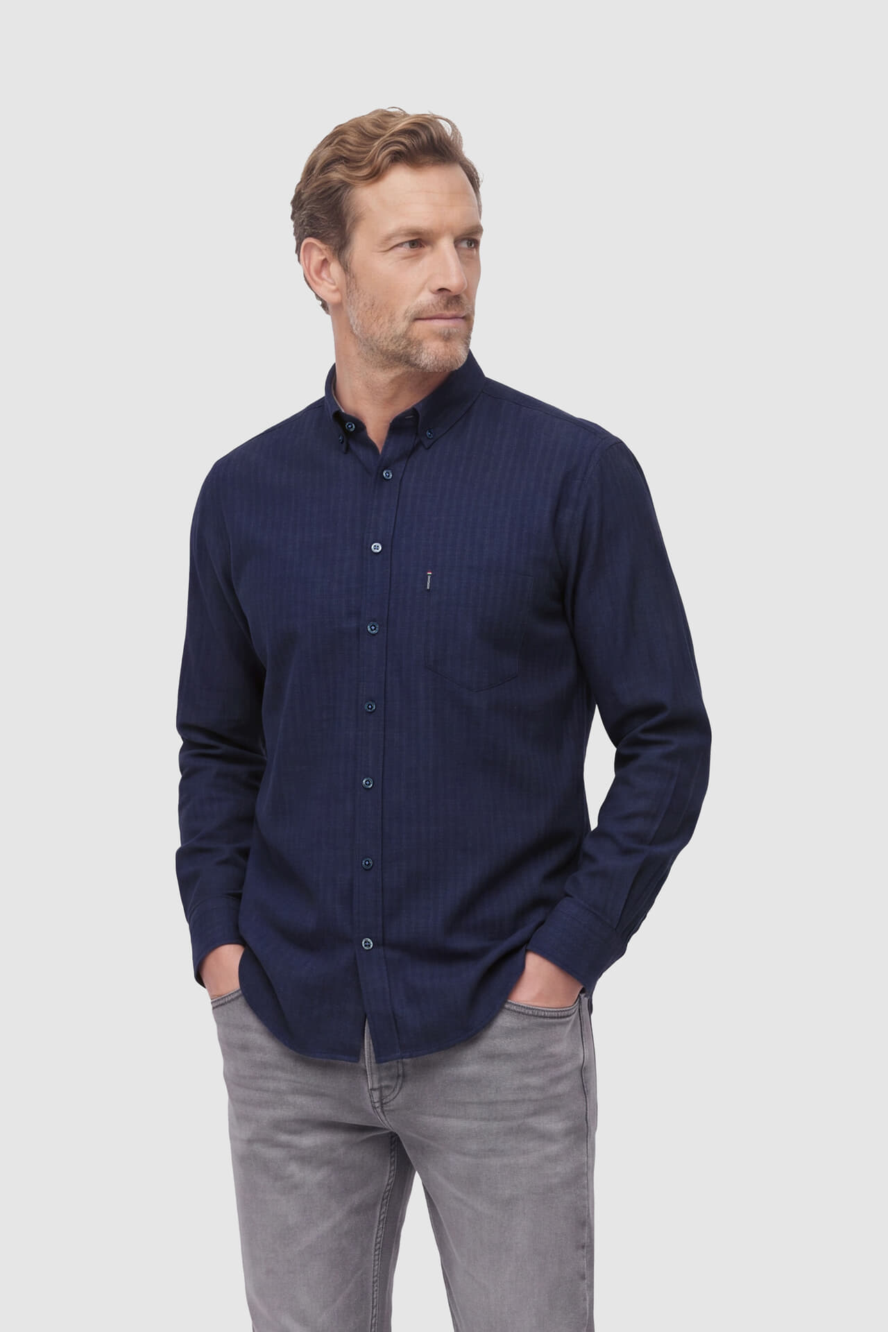 Giordano Overhemd Dino  Navy