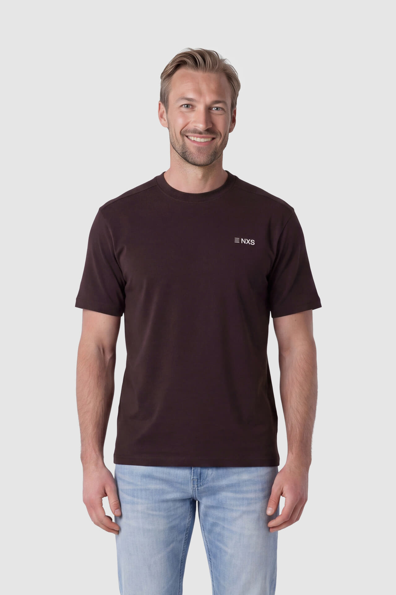 No Excess T-Shirt Crewneck Graphic Back print Bruin