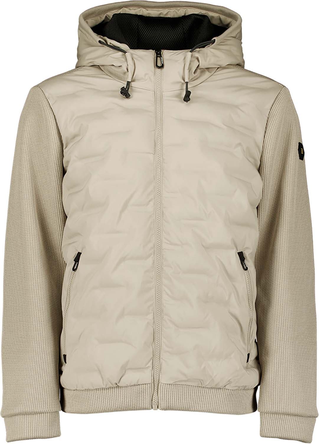 No Excess Jas met Cappuchon Kort Sealed Grijs