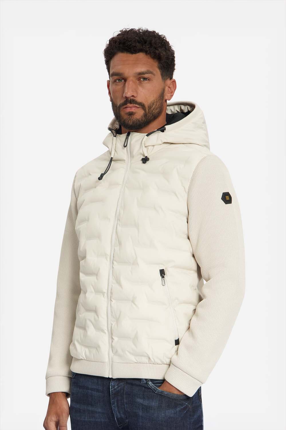 No Excess Jas Cappuchon Kort Sealed Grijs