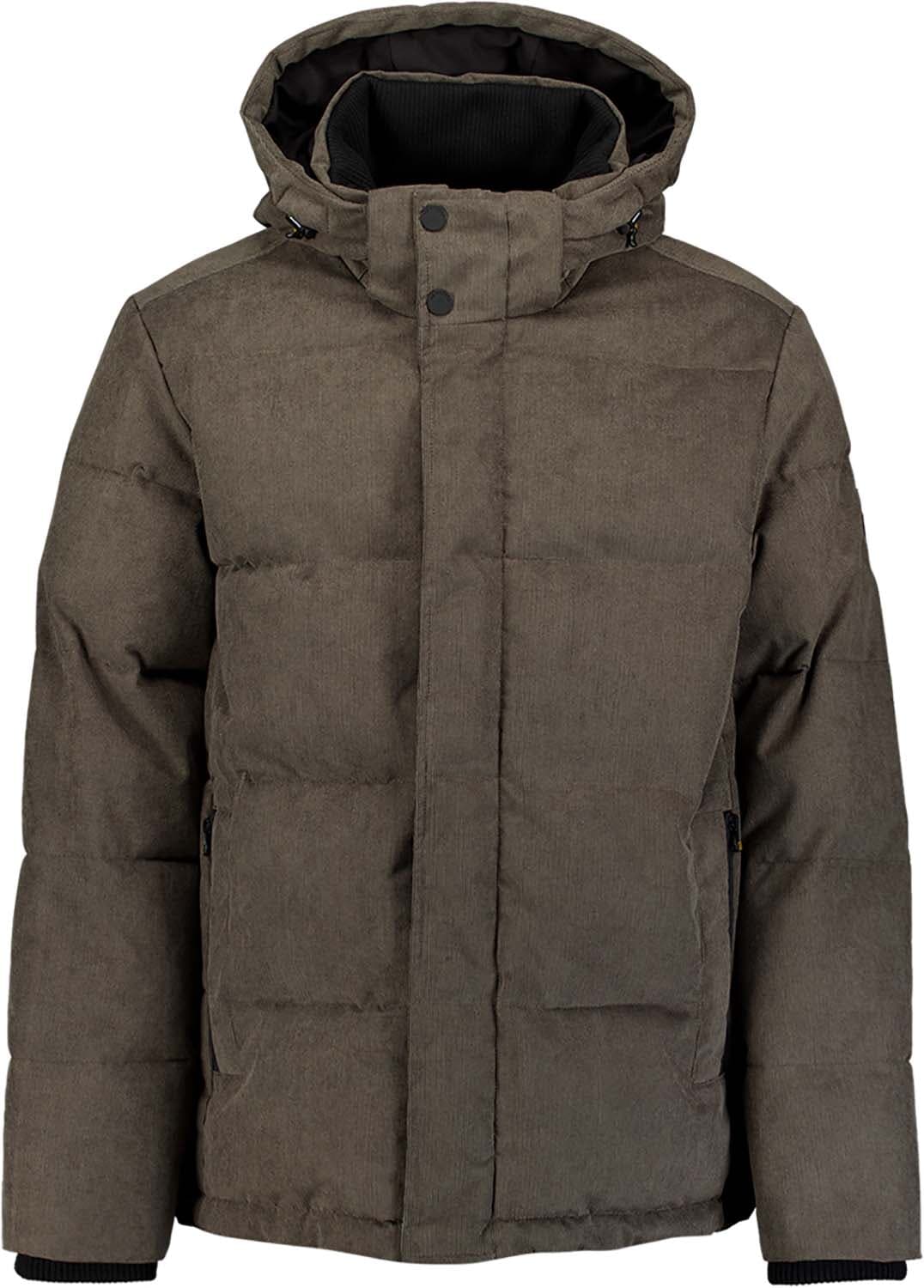 No Excess Jack met Cappuchon Medium Lang Corduroy Army