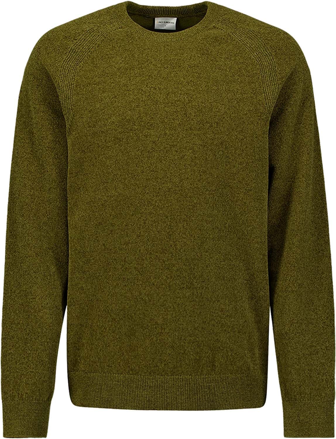 No Excess Pullover Chen Licht Gewicht Army